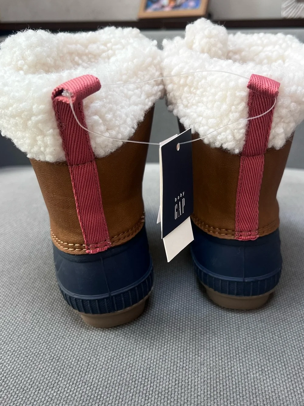 NWT Gap Kids Winter Sherpa Duck Boots